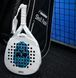 Ракетка для падел-тенісу Skull Padel V2080 White Blue 12K 120326 фото 6