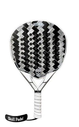 Ракетка для падел-тенниса Skull Padel V2000 White Black 15K 120327 фото