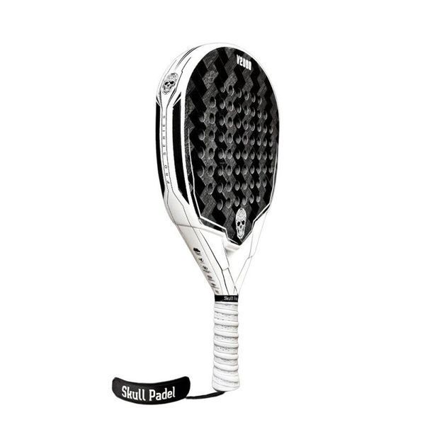 Ракетка для падел-тенниса Skull Padel V2000 White Black 15K 120327 фото