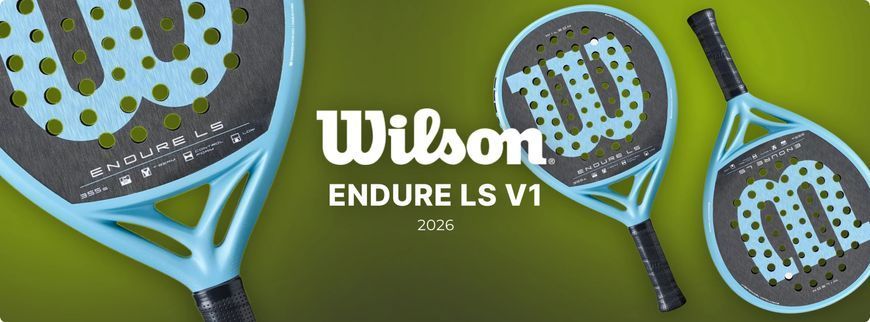Ракетка падел-теннису Wilson Endure LS V1 2026 120554 фото