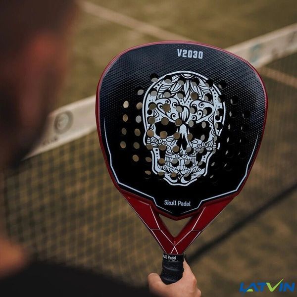 Ракетка для падел-тенісу Skull Padel V2030 Black Red 15K 120328 фото