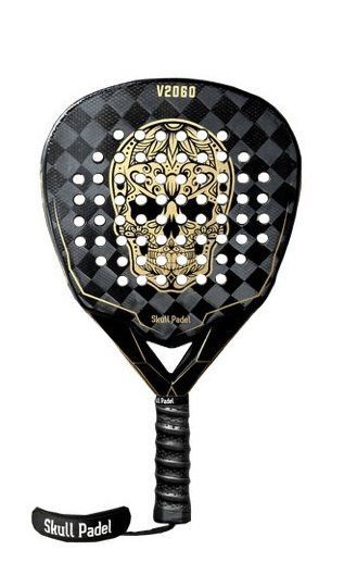 Ракетка для падел-тенниса  Skull Padel V2060 24K Extra Hard 120332 фото