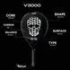 Ракетка для падел-тенісу Skull Padel V3000 3K 120333 фото 3