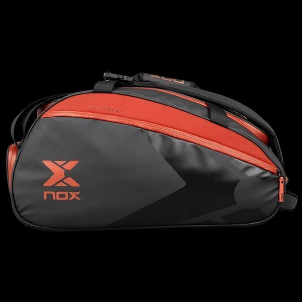 Сумка для падела NOX LUXURY OPEN SERIES BLACK/RED PADEL BAG 120282 фото