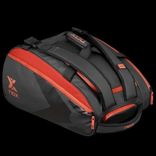 Сумка для падела NOX LUXURY OPEN SERIES BLACK/RED PADEL BAG 120282 фото