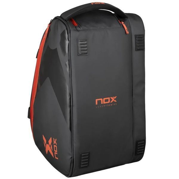 Сумка для падела NOX LUXURY OPEN SERIES BLACK/RED PADEL BAG 120282 фото