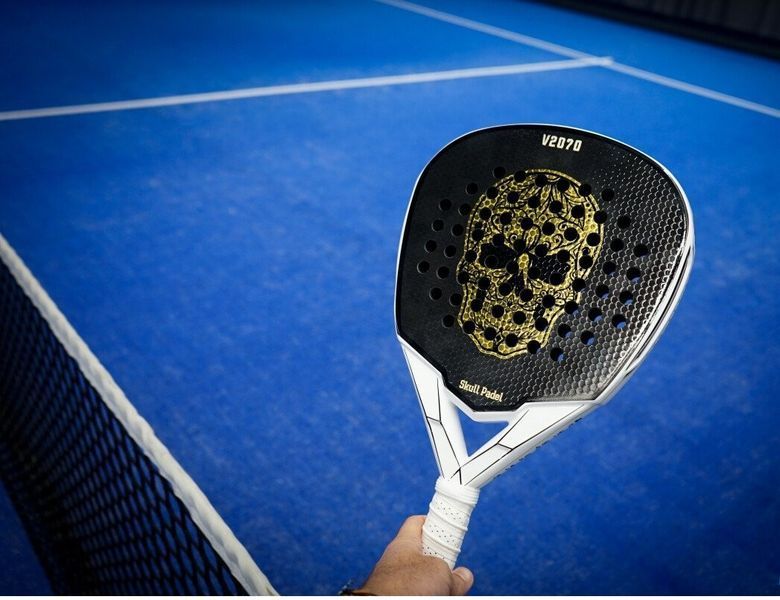 Ракетка для падел-тенниса Skull Padel V2070 Oro Blanco 24K 120336 фото