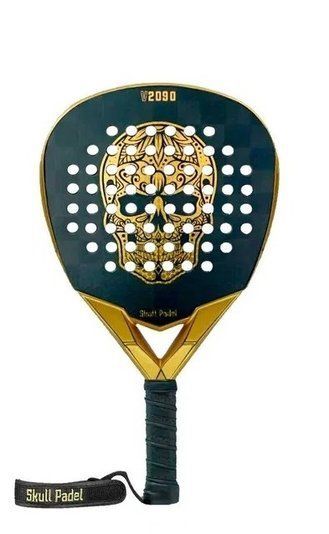 Ракетка для падел-тенниса Skull Padel V2090 Black Gold 24K 120337 фото