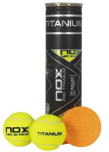 М'ячі для падел-тенісу Nox Pro Titanium 4 шт. 120509 фото