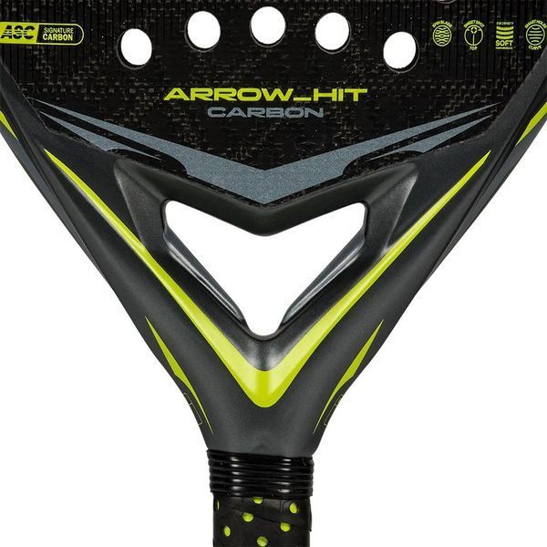Ракетка для падел-тенісу Adidas Arrow Hit Carbon 2026 120446 фото