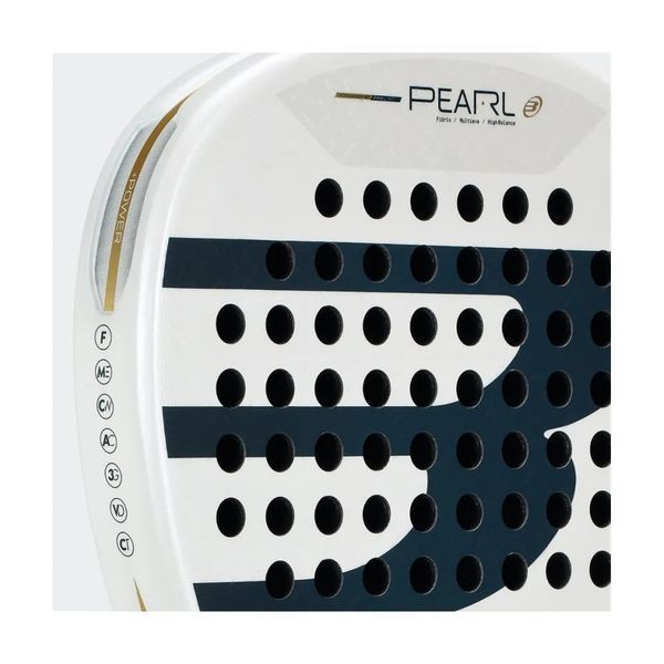 Ракетка для падел-тенниса Bullpadel PEARL W 2026 белая  112103 фото