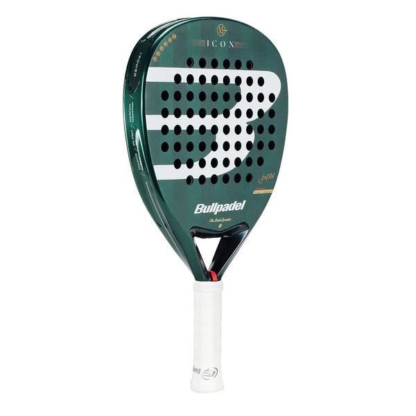 Ракетка для падел-тенниса Bullpadel ICON 2026 зеленая 112105 фото