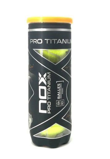 Мячи для падел-тенниса Nox Pro Titanium 3 шт. 2616913036 фото