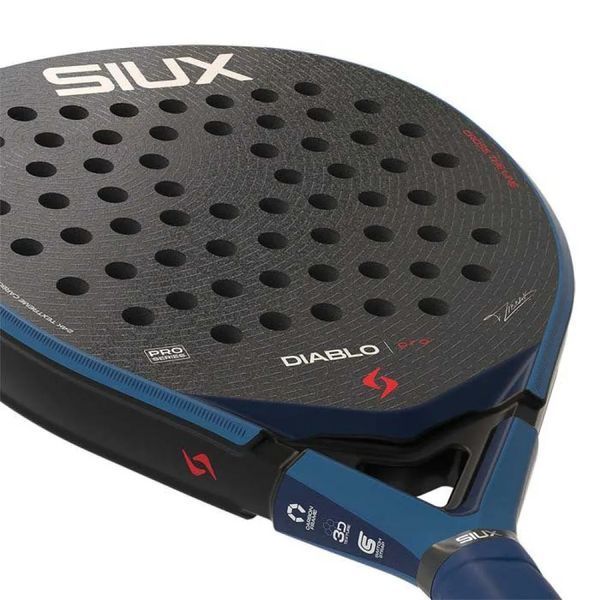 Ракетка для падел-тенниса Siux Diablo Pro Royal Blue 2026 200450 фото