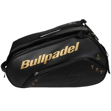Сумка для падела Bullpadel Flow Black/Gold 2026 Padel Bag 120295 фото