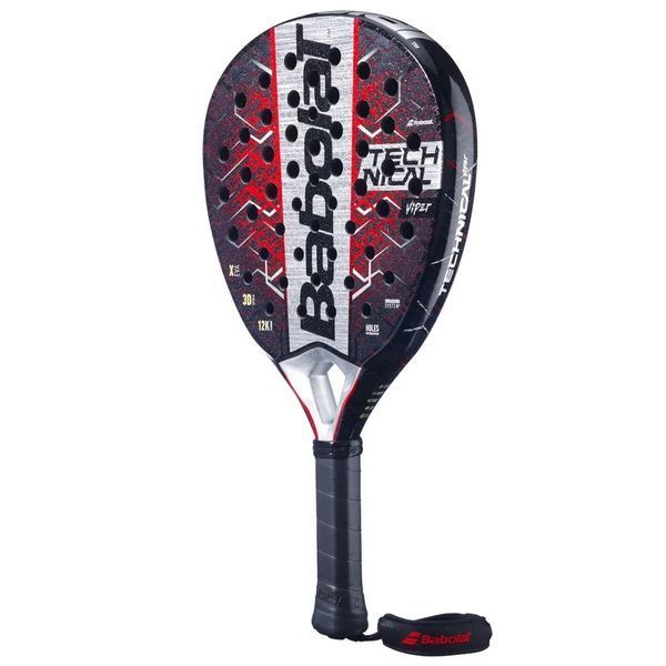 Ракетка для падел-тенісу Babolat Technical Viper 2.5 2025 чорна/червона 120012 фото