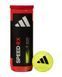М'ячі для падел-тенісу Adidas Speed RX 3 шт. 120130 фото 1