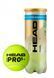 М'ячі для падел-тенісу Head Padel PRO S+,3 шт. 120131 фото 1