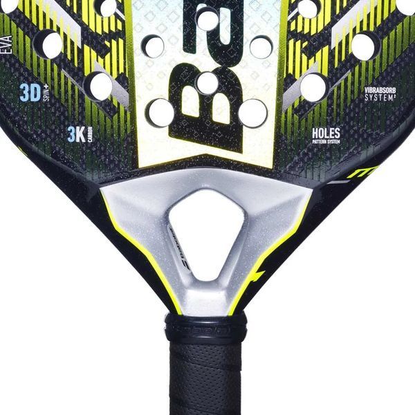 Ракетка падел-тенісу Babolat Counter Viper 2025 жовто-зелена 120013 фото