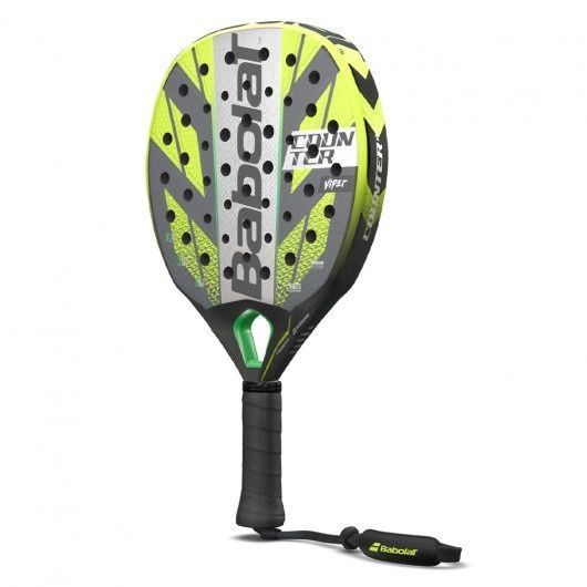 Ракетка для падел-тенниса Babolat Counter Viper желтая  120014 фото