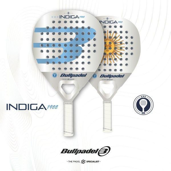 Ракетка для падел-тенісу жіноча BULLPADEL INDIGA Mundial Argentina LTD 1988 120135 фото