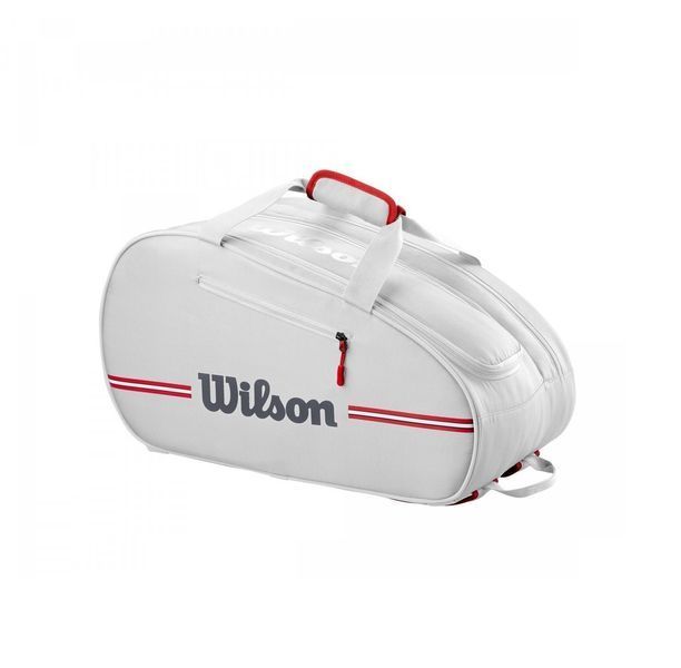 Сумка для падела Wilson Padel Team Racket Bag White 120392 фото