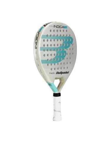 Ракетка для  падел-тенниса женская BULLPADEL INDIGA 2025 W белая 2662575059 фото