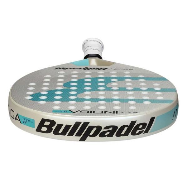 Ракетка для  падел-тенниса женская BULLPADEL INDIGA 2025 W белая 2662575059 фото