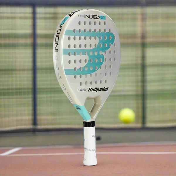 Ракетка для  падел-тенниса женская BULLPADEL INDIGA 2025 W белая 2662575059 фото