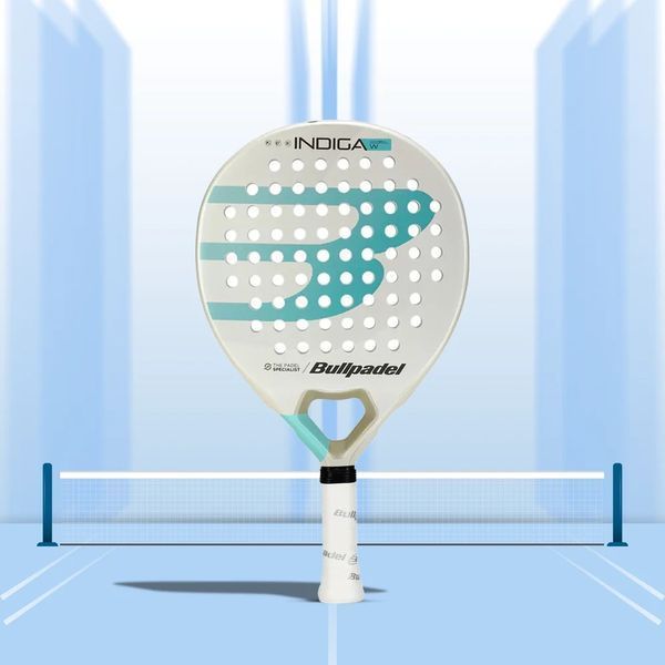 Ракетка для  падел-тенниса женская BULLPADEL INDIGA 2025 W белая 2662575059 фото