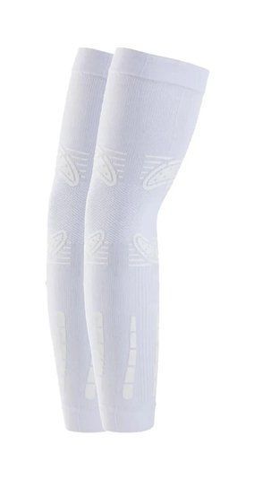 Компрессионные спортивные рукава Floky No Strain White (2 штуки) для падел-тенниса 105109 фото