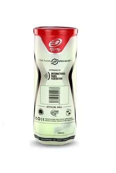 М'ячі для падел-тенісу Bullpadel PREMIUM PRO BOX 3 банки (9 шт) 120649 фото