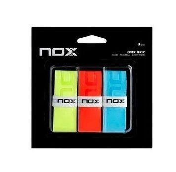 Обмотка Nox Overgrip padel (3 шт), для падел-тенниса, разноцветная 120412 фото