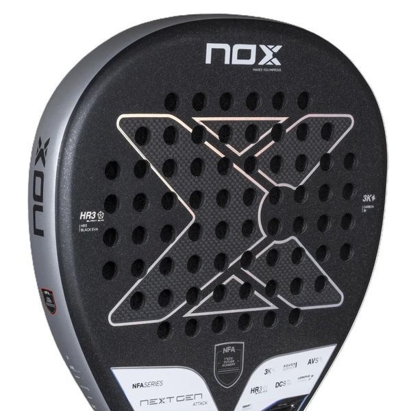Ракетка для падел-тенниса NOX NEXTGEN PRO ATTACK 3K NFA SERIES 120320 фото